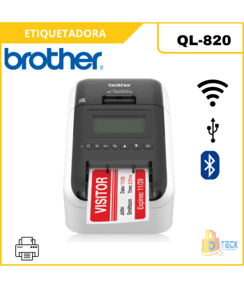 ETIQUETADORA QL-820 BROTHER