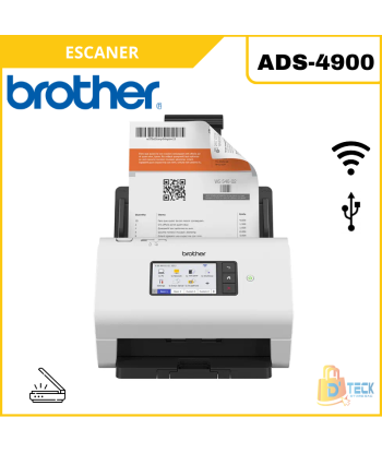 ESCANER BROTHER ADS-4900W USB WIFI DUPLEX ADF 120PPM