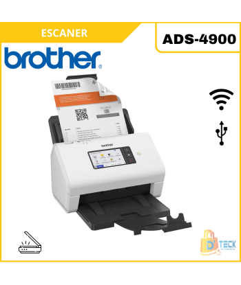 ESCANER BROTHER ADS-4900W USB WIFI DUPLEX ADF 120PPM