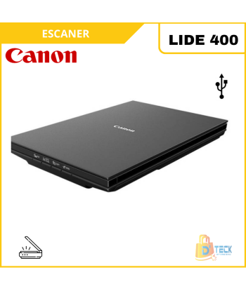 ESCANER CANON LIDE 400 CANOSCAN NEGRO