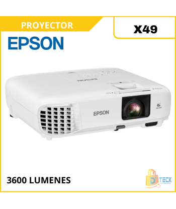 Proyector Epson PowerLite X49 3600 Lúmenes 1024x768 XGA