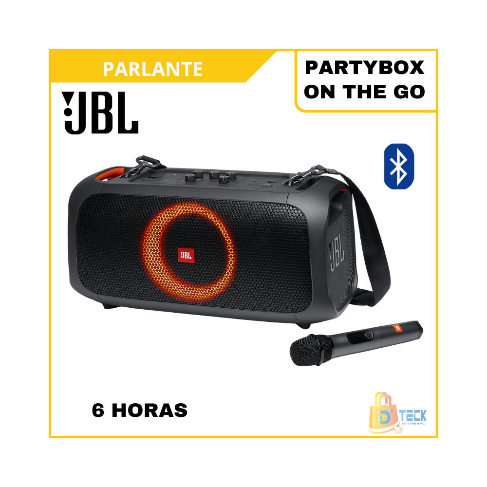 Parlante JBL PartyBox On-The-Go