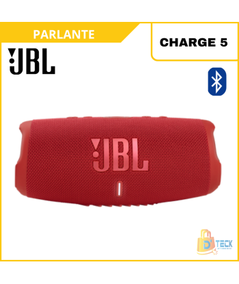 PARLANTE JBL SPEAKER CHARGE 5 BLUETOOTH ROJO