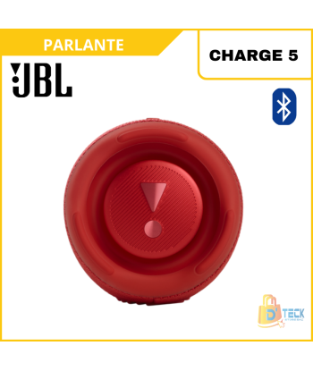 PARLANTE JBL SPEAKER CHARGE 5 BLUETOOTH ROJO