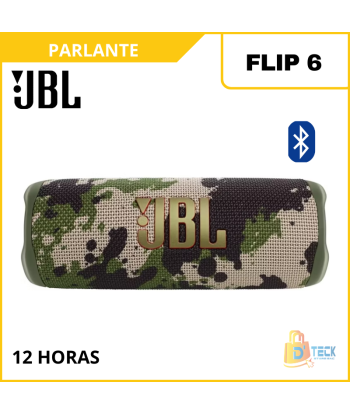 PARLANTE JBL SPEAKER FLIP 6 BLUETOOTH SQUAD MILITAR