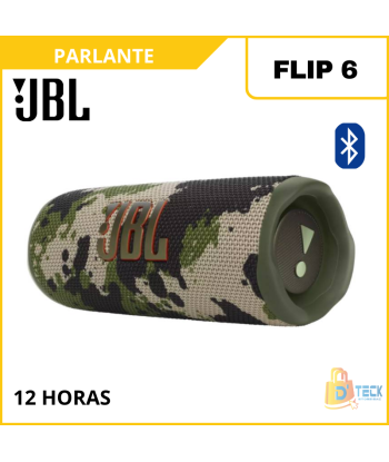 PARLANTE JBL SPEAKER FLIP 6 BLUETOOTH SQUAD MILITAR