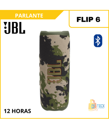 PARLANTE JBL SPEAKER FLIP 6 BLUETOOTH SQUAD MILITAR