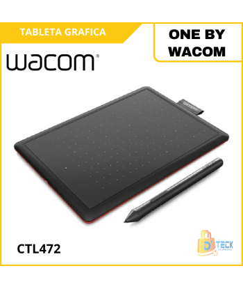 TABLETA GRÁFICA WACOM ONE BY WACOM SMALL CTL472