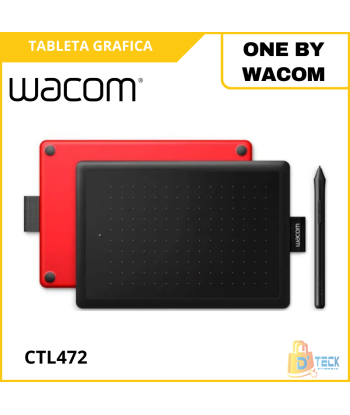 TABLETA GRÁFICA WACOM ONE BY WACOM SMALL CTL472