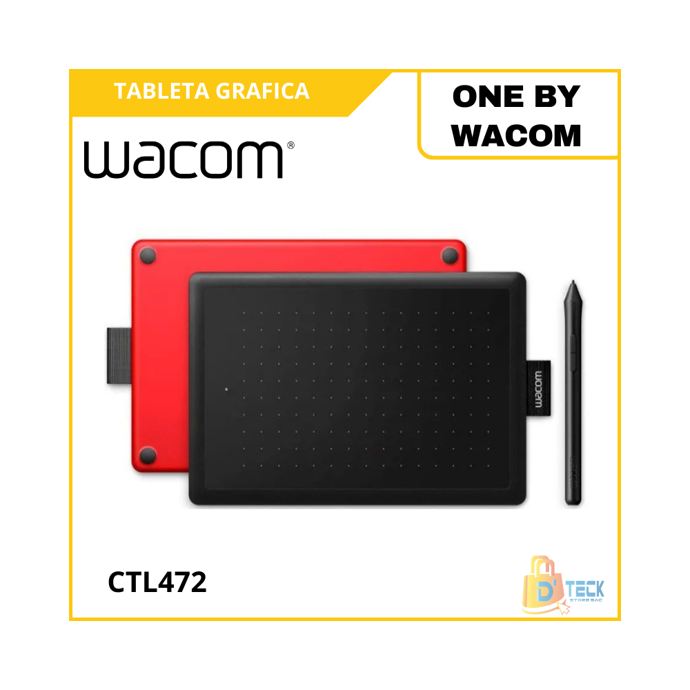 TABLETA GRÁFICA WACOM ONE BY WACOM SMALL CTL472