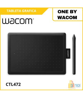 TABLETA GRÁFICA WACOM ONE BY WACOM SMALL CTL472