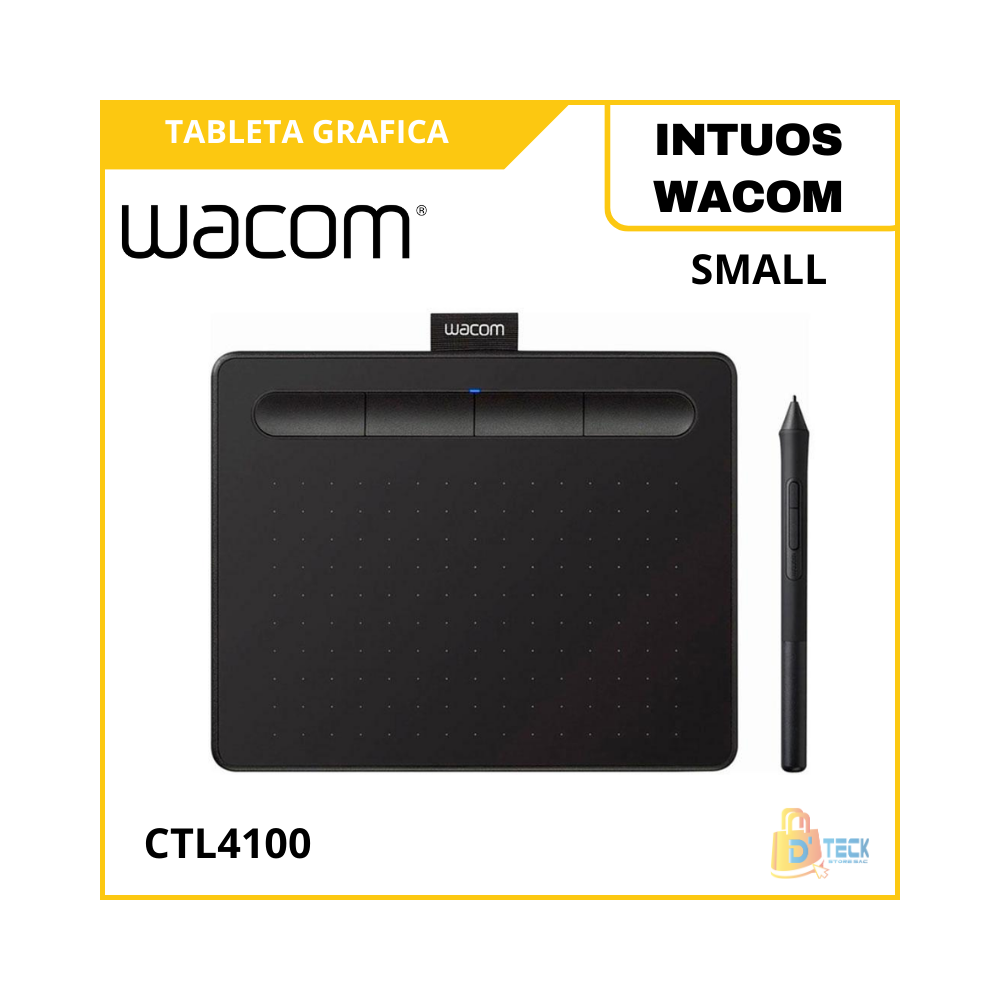 Tableta Grafica WACOM Intuos S Creative Pen Tablet - Small Black