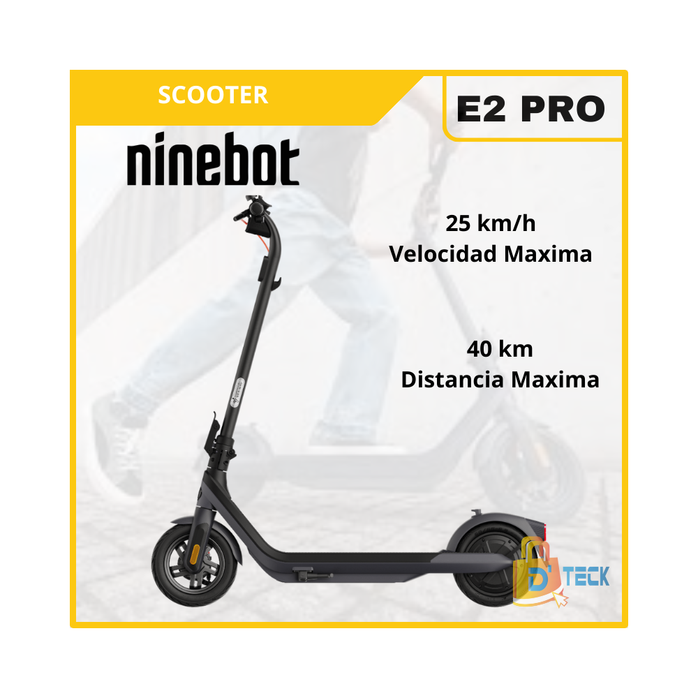 SCOOTER ELÉCTRICO NINEBOT E2 PRO