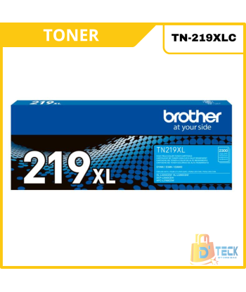 TONER BROTHER TN-219XL CYAN ORIGINAL RENDIMIENTO 2300 PAG.