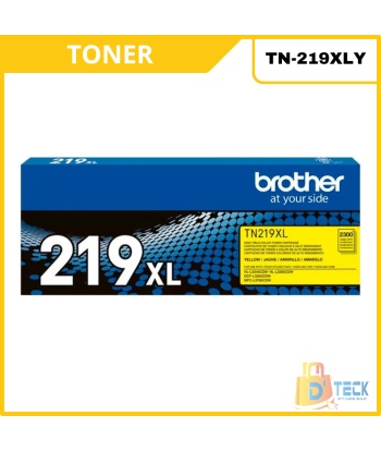 TONER BROTHER TN-219XL YELLOW ORIGINAL RENDIMIENTO 2300 PAG.