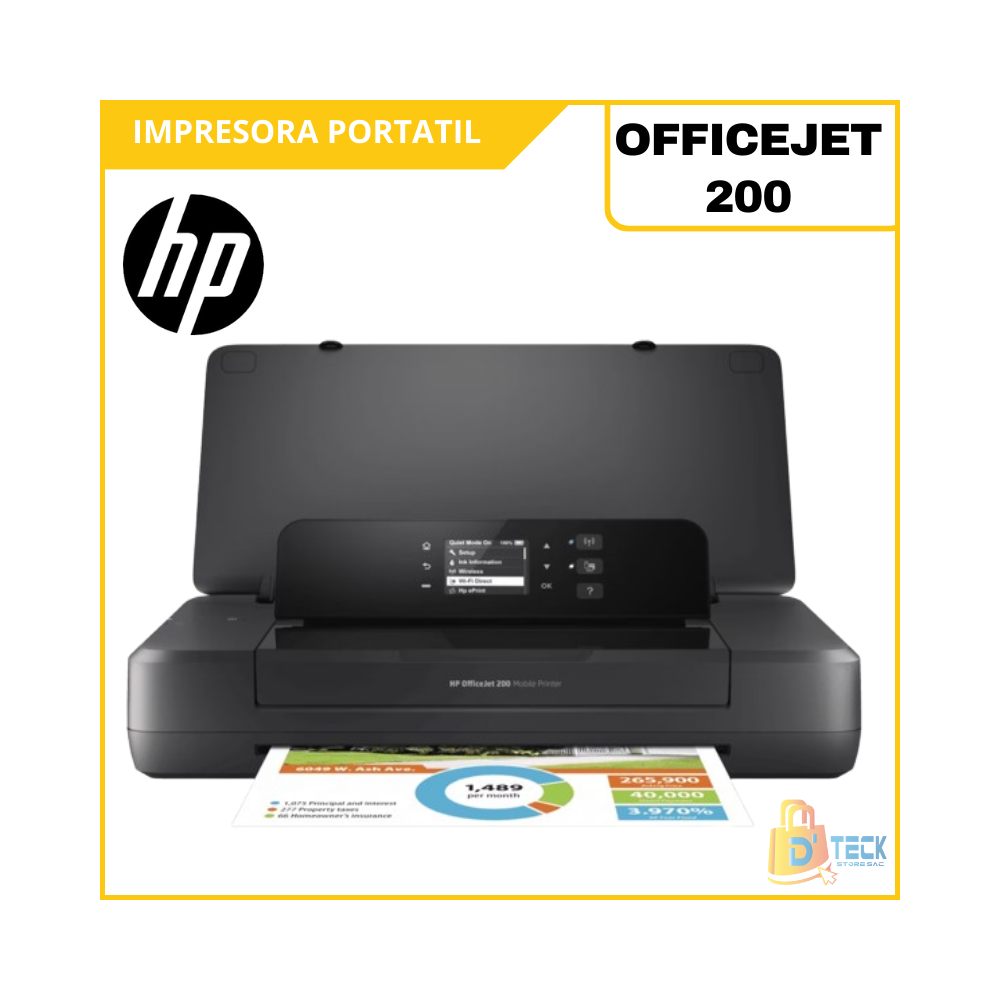 IMPRESORA PORTATIL HP OFFICEJET 200