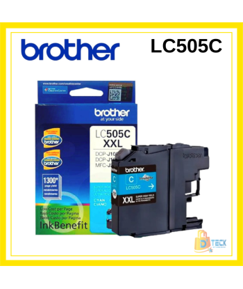 CARTUCHO DE TINTA BROTHER LC505CXXL CYAN