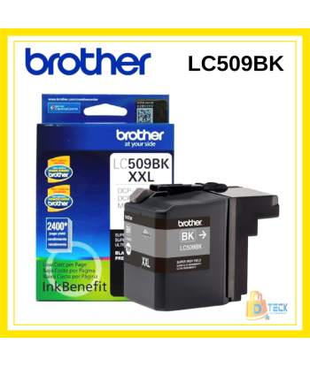 CARTUCHO DE TINTA BROTHER LC509BKXXL BLACK