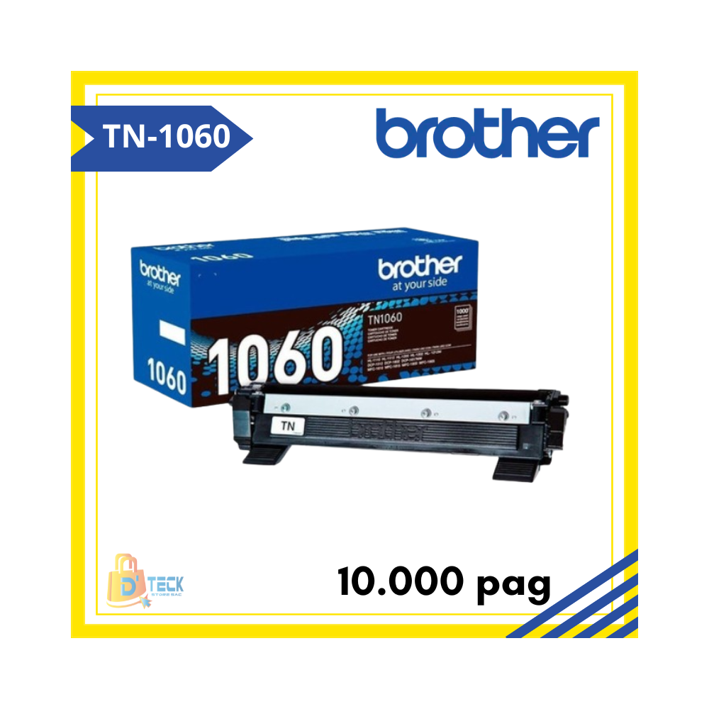 Toner Brother TN-1060BK Black 1000 Páginas