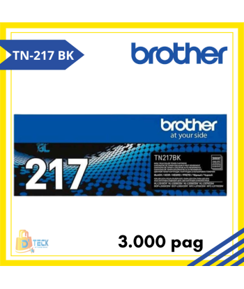 Toner Brother TN-217BK Black 3000 Páginas