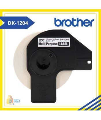 CINTA BROTHER DK-1204(17MM X 54MM) PARA ETIQUETADORA BROTHER