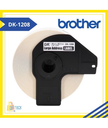 CINTA BROTHER DK-1208(38MM X 90MM) PARA ETIQUETADORA BROTHER