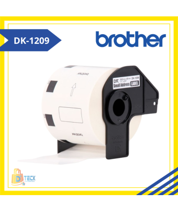 CINTA BROTHER DK-1209 (29MMX62MM) PARA ETIQUETADORA BROTHER