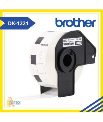 CINTA BROTHER DK-1221(23mm X 23mm) 1000 ETIQUETAS BROTHER