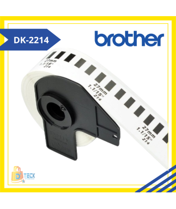 CINTA BROTHER DK-2214(12MMX30.48MM) PARA ETIQUETADORA BROTHER