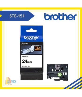 STE-151|CINTA BROTHER STE-151 NO ADHESIVO TERMICA 24MM X 3M