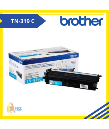 TONER BROTHER TN-319 CYAN ORIGINAL RENDIMIENTO 6000 PAG