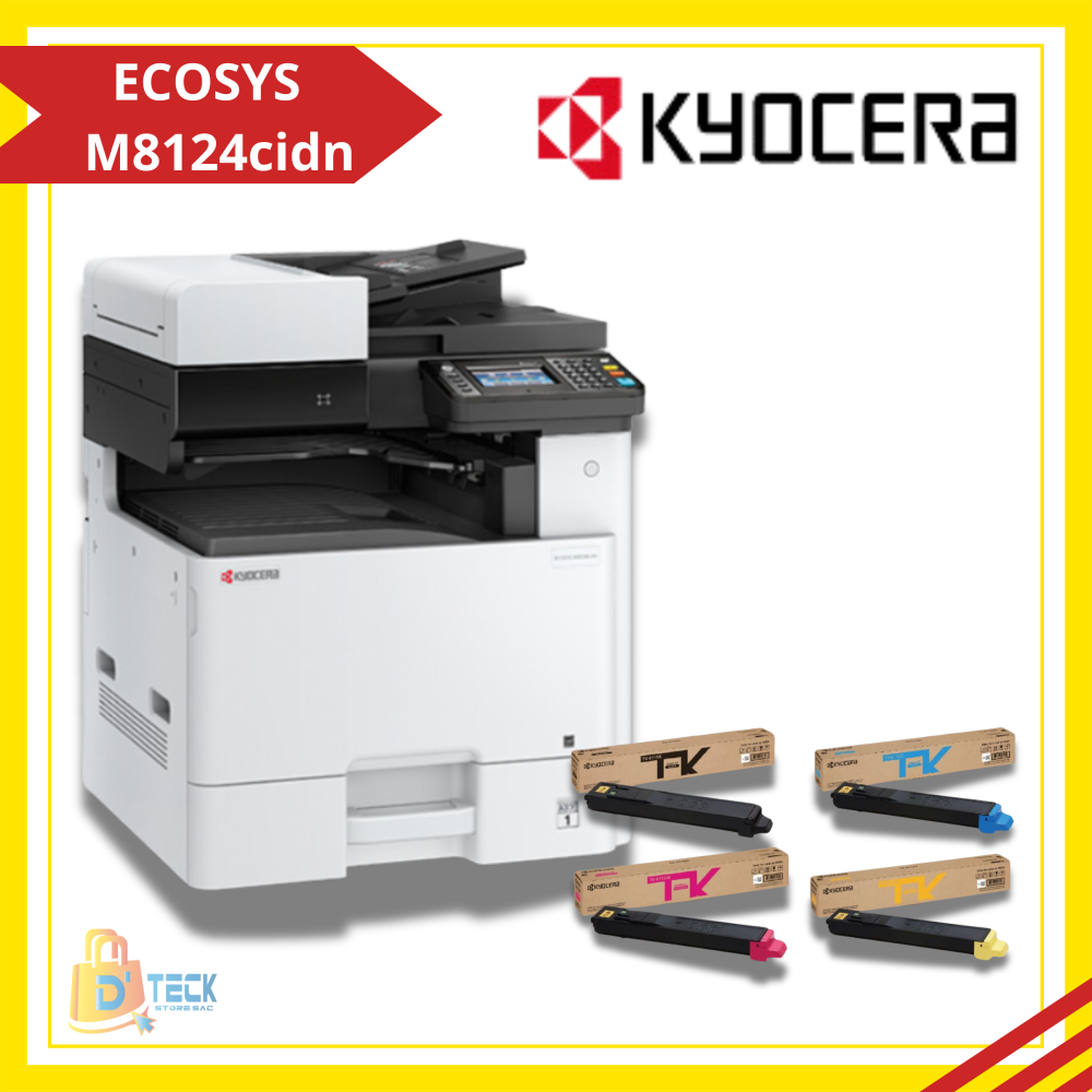 Impresora Laser Multifuncional ECOSYS M8124cidn