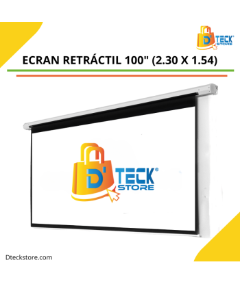 Ecran Retráctil 100″ (2.30 X 1.54) Mts Antireflex (Formato 16:9)