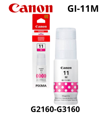 Tinta Canon GI-11 Magenta Botella 70ML