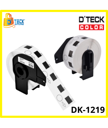 CINTA D´TECK COLOR DK-1219 (12mm) PARA ETIQUETADORA BROTHER