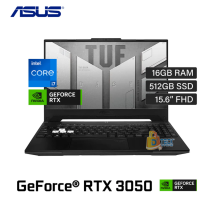 LAPTOP GAMING ASUS TUF FX507ZC4-HN002W 15.6" INTEL CORE i7-12700H 16GB RAM 512GB SSD NVIDIA GEFORCE RTX3050 4GB WD 11 HOME