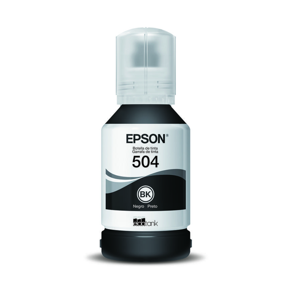 Tinta Epson 504 Black Botella 127ML