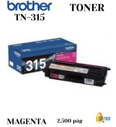 Toner Brother TN-315M Magenta 3500 Páginas