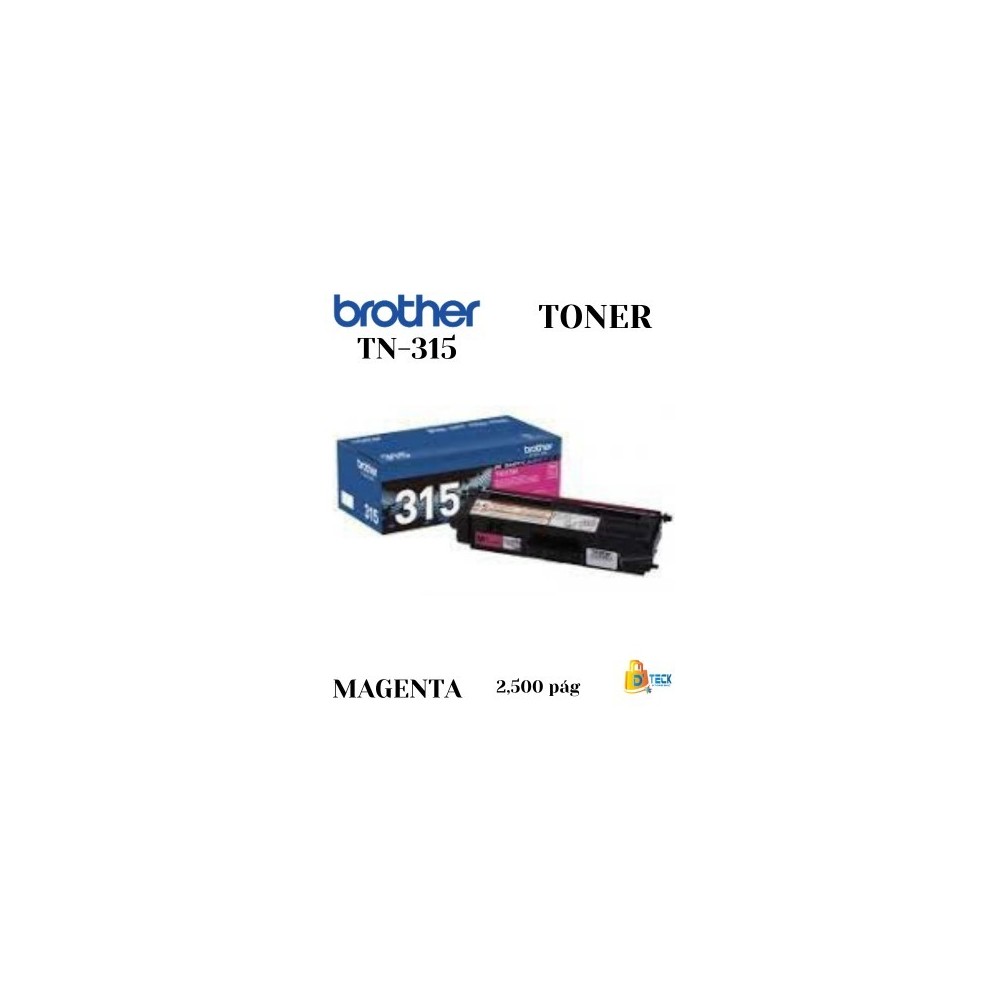 Toner Brother TN-315M Magenta 3500 Páginas