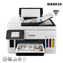 IMPRESORA MULTIFUNCIONAL CANON MAXIFY GX6010 WIFI ADF DUPLEX