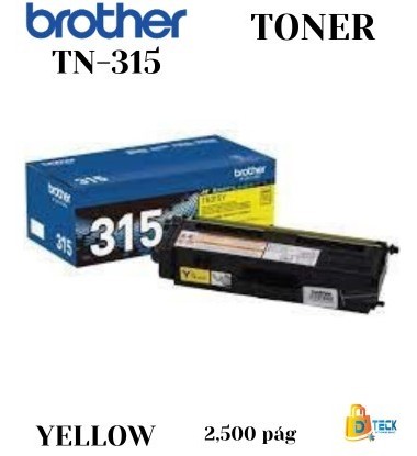 Toner Brother TN-315Y Yellow 3500 páginas