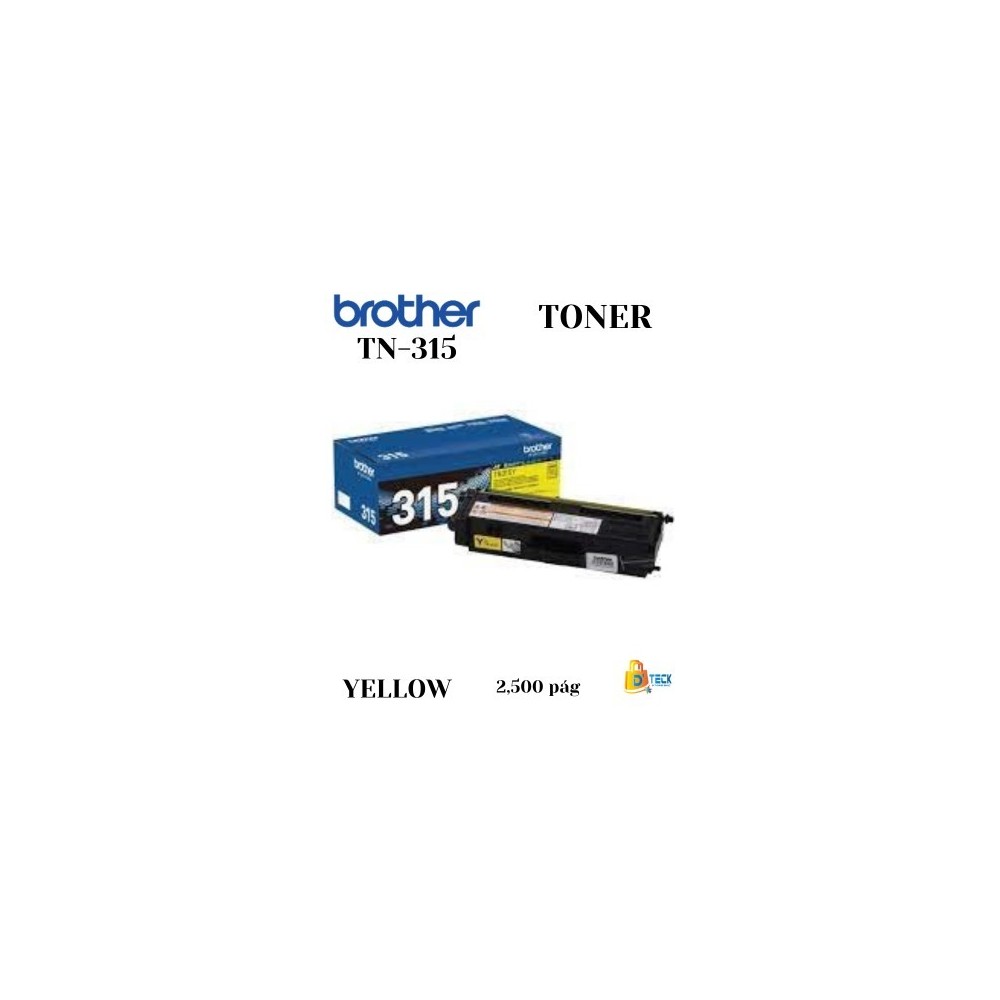 Toner Brother TN-315Y Yellow 3500 páginas