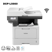 IMPRESORA MULTIFUNCIONAL LASER BROTHER DCP-L5660DN WIFI DUPLEX ADF