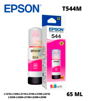 Tinta Epson 544 Magenta Botella 65ML L3210 3250