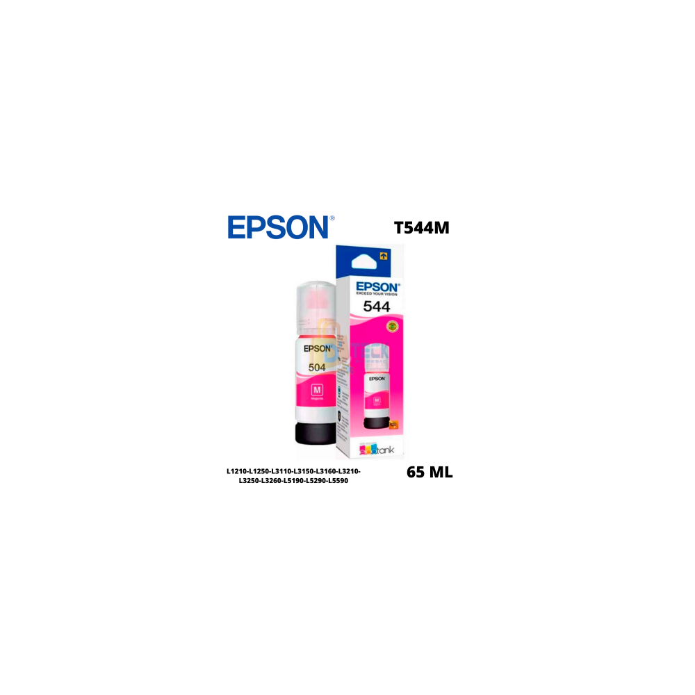 Tinta Epson 544 Magenta Botella 65ML L3210 3250