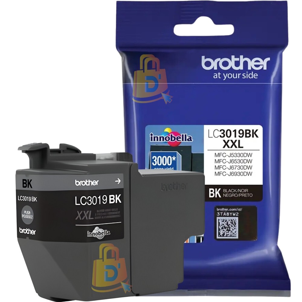 CARTUCHO DE TINTA ORIGINAL BROTHER LC3019XXL NEGRO