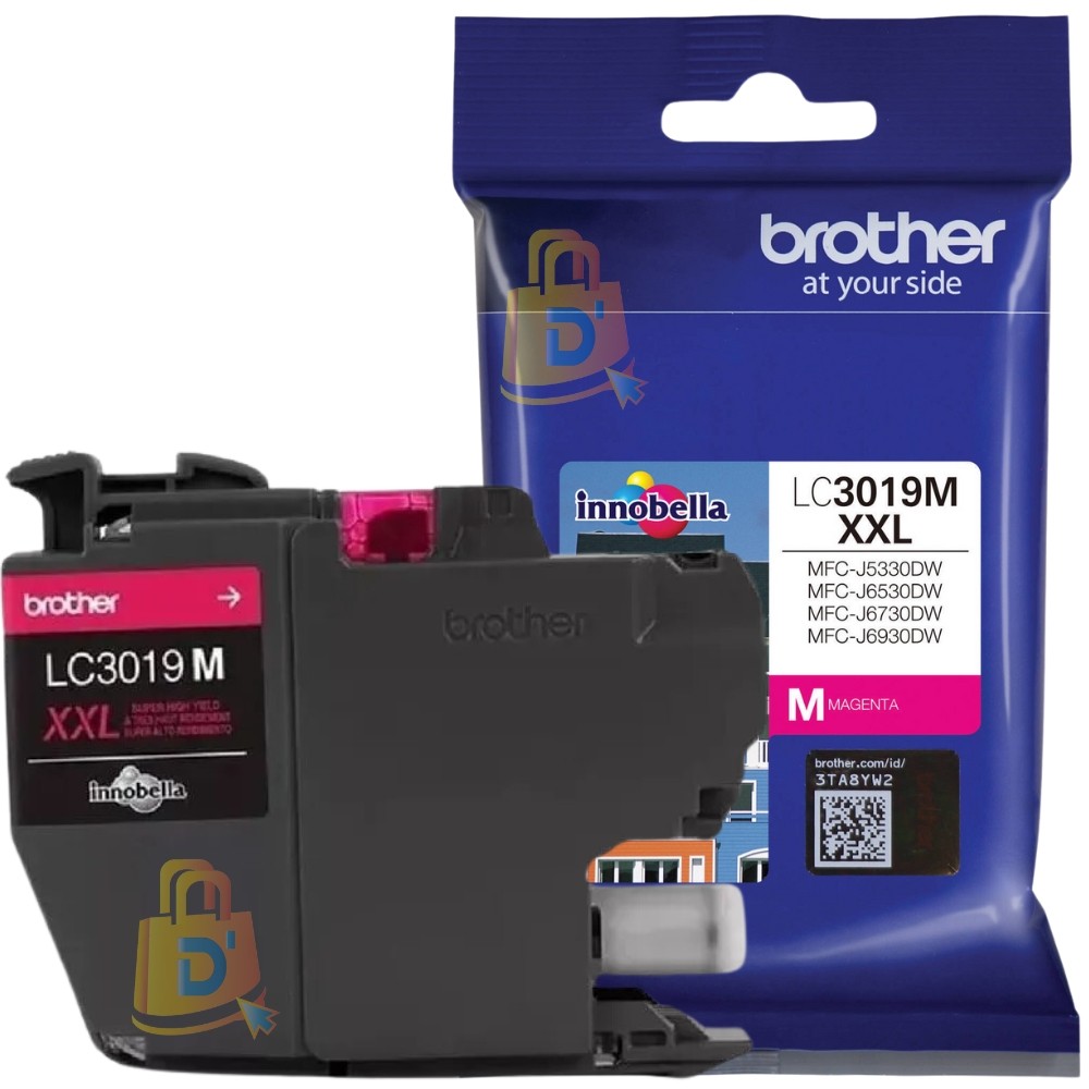 CARTUCHO DE TINTA ORIGINAL BROTHER LC3019XXL MAGENTA