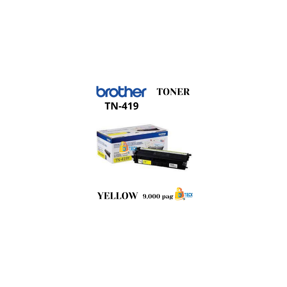 TONER BROTHER TN-419 RINDE PARA 9000 PAGINAS