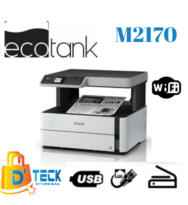 M2170 | IMPRESORA MULTIFUNCIONAL MONOCROMATICA EPSON M2170 INALAMBRICA