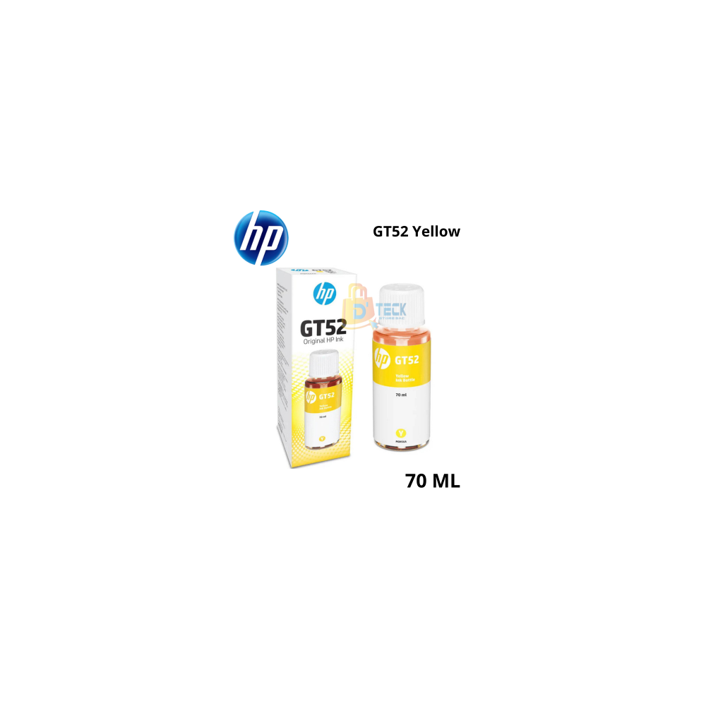 BOTELLA DE TINTA HP GT52 YELLOW 70ML